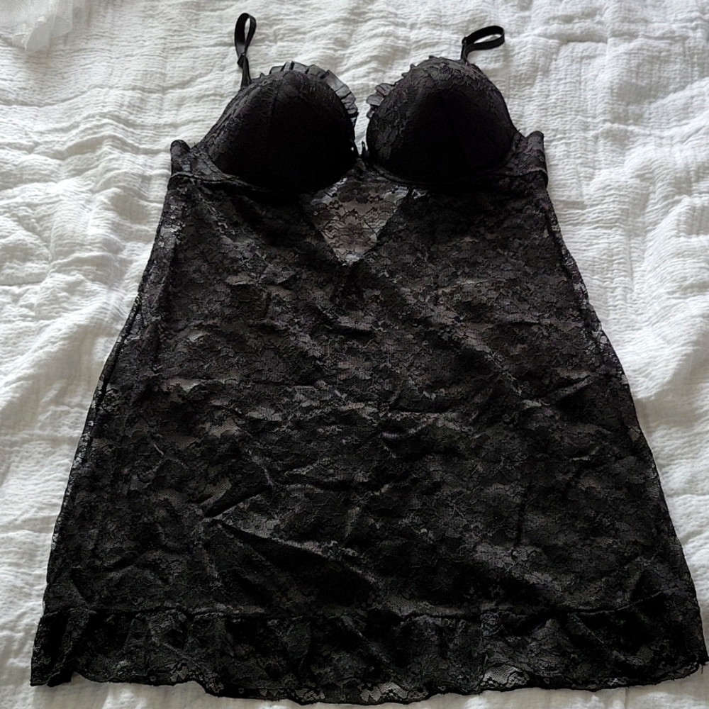 Black babydoll